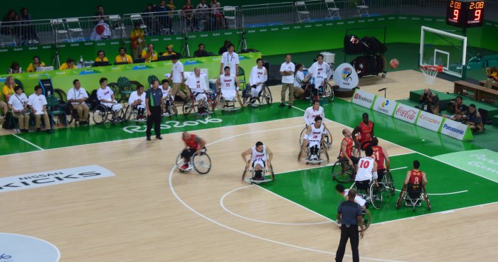 里約殘奧輪椅籃球觀戰記(2)對戰西班牙