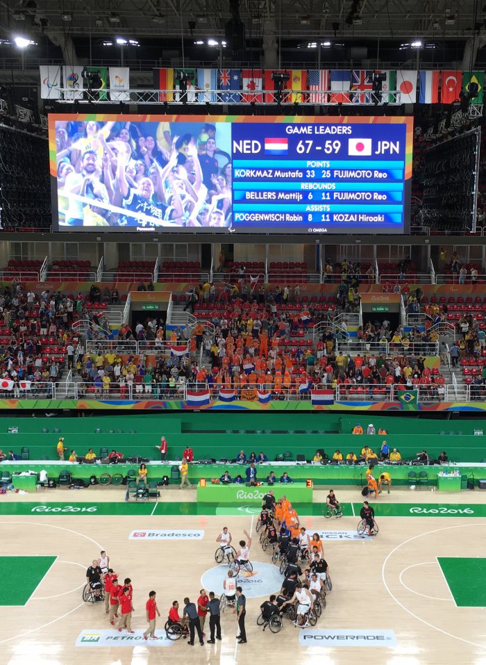 Rio Paralympics Wheelchair Basketball Tournament Log 3: The Netherlands