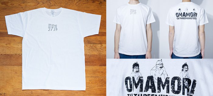 REAL Tシャツ【三銃士】販売開始しました
